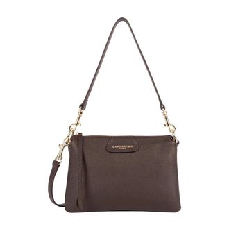 Lancaster Dune Crossbody Tas - Dames - Tassen - Bruin - Maat: ONE Size Leer