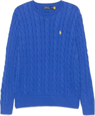 Polo Ralph Lauren Maglione con ricamo Polo Pony - Blu
