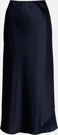 Dorothee Schumacher Sense Of Shine silk-blend satin slip skirt