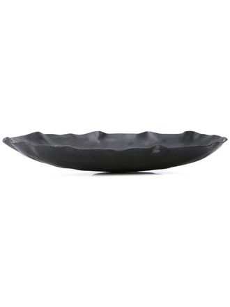 Mad et Len shallow bowl - unisex - Steel - One Size - Black