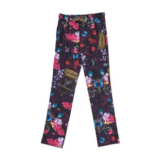 Versace Jeans Couture Donna, Pantaloni, Multicolore, XS, new