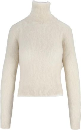 Dondup Dolcevita Turtleneck - Dames - Coltruien - Wit - S - Truien & Vesten