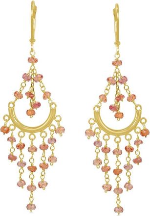Jewelmak 14K Gemstone Earring