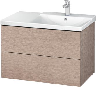 Duravit Duravit L-cube Mueble De Pared De 820mm De Ancho, Profundidad 481, 2 Cajones, Cabe p3 Comfort Art&iacute;culo 233485, Derecho De Cuenca, Color: Roble Cachemi