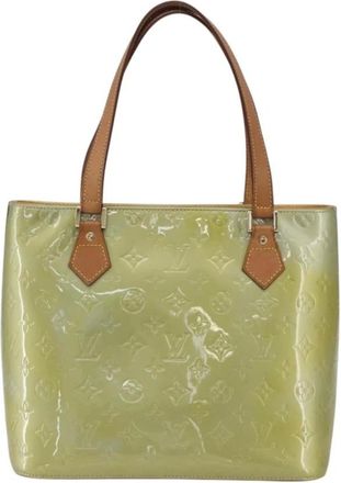 Louis Vuitton Pre-owned Tote Bags, female, Green, Size: ONE SIZE Pre-owned Vintage Monogram Vernis Tote Bag