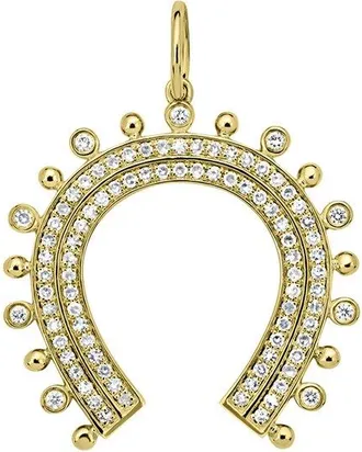 Sabrina Designs 14K 0.49 Ct. Tw. Diamond Charm Pendant