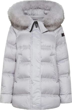Peuterey Stijlvolle Jas - Dames - Winterjassen - Wit - M - Jassen