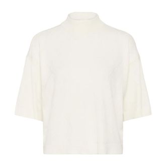 Kaffe Dolcevita - - Knitwear - Donna - Bianco - XL