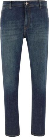 Pantaloni Torino Indie Slim-fit Jeans - Heren - Slim Fit Jeans - Blauw - W35 - Katoen - Jeans