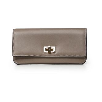 Fendi Way Continental Wallet - female - Fendi - Wallets & Cardholders - Beige - ONE SIZE - Accessories