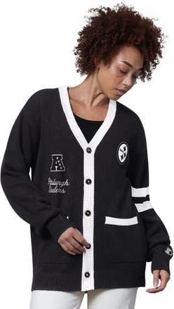 Starter Womens Starter Black Pittsburgh Steelers Back Shot Button-Up Cardigan at Nordstrom, Size X-Small