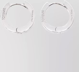 Toteme stylish hoop earrings for everyday wear