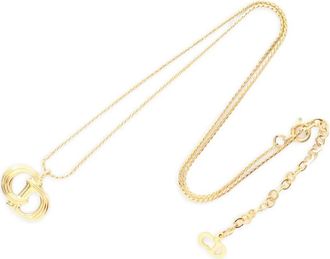 Dior Collana con pendente CD anni 2010 - Oro