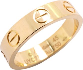 Cartier Yellow Gold (18K) Band Ring (Pre-Owned)