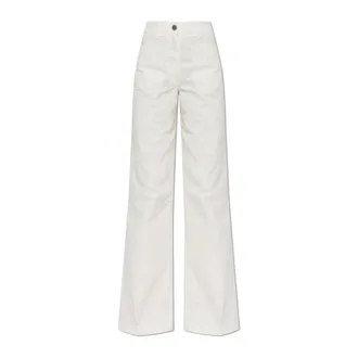 Etro Etro, Wide Jeans, female, White, Size: W25 Wide-leg Jeans