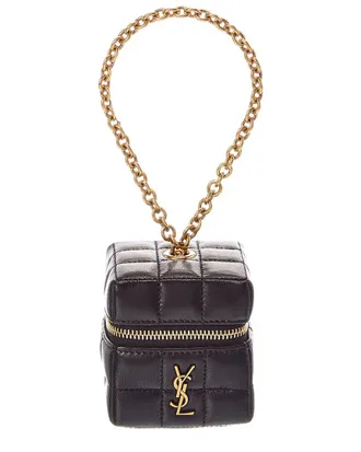 Saint Laurent Cassandre Mini Leather Coin Purse