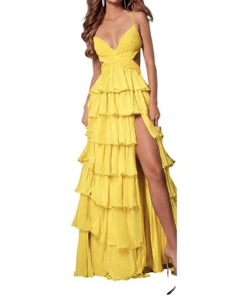 Jovani The Katherine Gown In Yellow