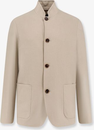 Loro Piana Blazer Spagna in lino - LORO PIANA - gender_Man