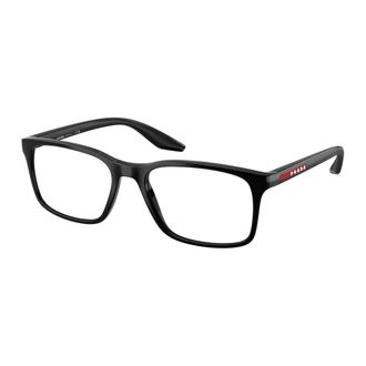 Prada Glasses, male, Black, Size: 54 MM Stylish Eyeglasses