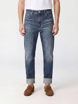 Dondup Jeans Paco modello straight in denim di cotone stretch