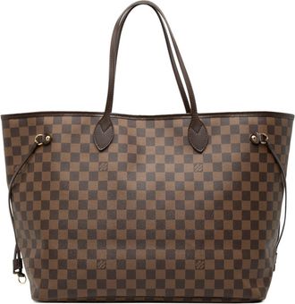 Louis Vuitton Brown Pvc Leather Tote Bag (Pre-Owned)