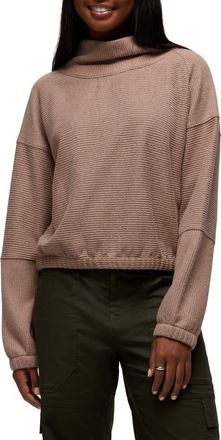 Prana Olivia Cowl Neck Sweater in Shroom at Nordstrom, Size X-Small