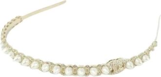 Chanel Pre-owned Accessories, female, Yellow, Size: ONE SIZE Pre-owned Alice band