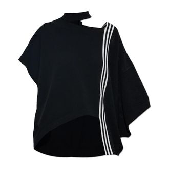 Yohji Yamamoto Donna, Top, Nero, 2Xs, new