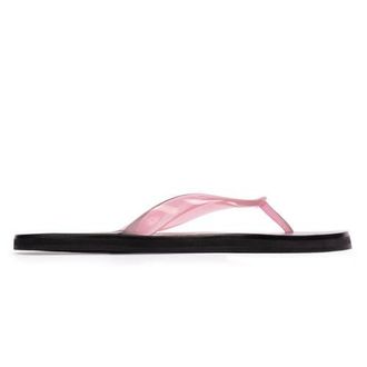 Black Suede Studio Jeli Sandal in Bubble Gum Pvc at Nordstrom, Size 40