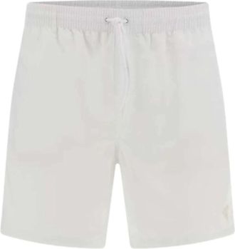 Guess Zwemslip Basic Short - Heren - Strandmode - Wit - 2XL - Badmode
