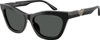 Emporio Armani EA4259U 501787 Womens Sunglasses Black Size 55
