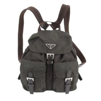 Prada Pre-owned Backpacks, female, Green, Size: ONE SIZE Pre-owned Vintage Backpack