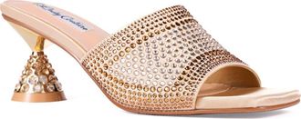 Lady Couture Fontana Slide Sandal in Gold at Nordstrom Rack, Size 10