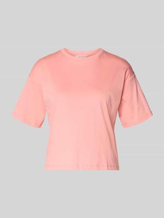 Moss Copenhagen T-Shirt mit Rundhalsausschnitt Modell Moa Melea in Lachs, Gr&ouml;&szlig;e L/XL
