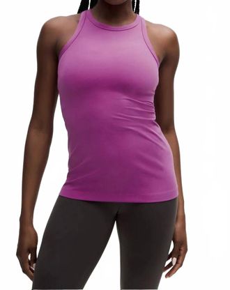 lululemon Align Hip-Length Racerback Tank In Magenta