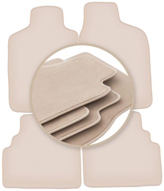 OEM Alfombrillas Beige Premium Para: Opel Frontera B 3 Puertas 1998-2006