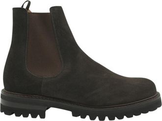 Churchs Cornwood 3 Chelsea Boot - Heren - Chelseaboots - Zwart - 41 1/2 EU - Katoen - Schoenen