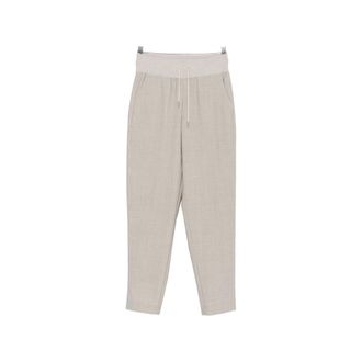 PANICALE Drawstring Tapered Trousers