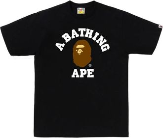 A Bathing Ape Short Sleeve College Tee