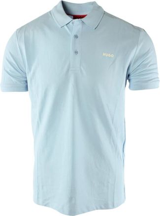 HUGO BOSS Donos 222 Polo - Heren - Polos - Blauw - S - Katoen - Tops