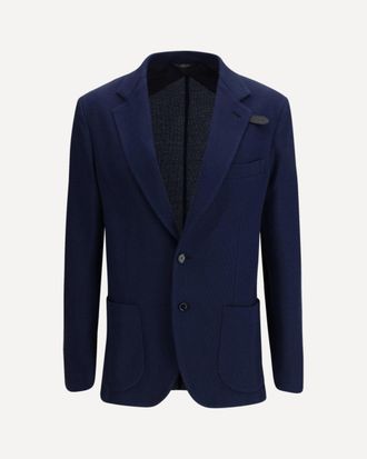 Brioni Jersey Blazer Male M