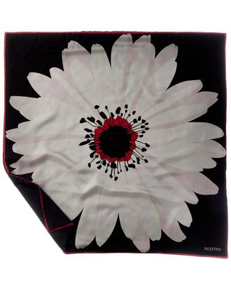 Valentino Padded Silk Scarf