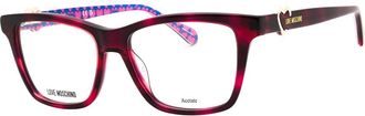 Moschino Womens Mol610 52Mm Optical Frames