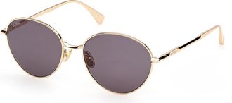 Max Mara MM0200 30A Womens Sunglasses Gold Size 54