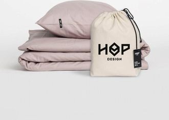 OEM Ropa De Cama Pure - Algod&oacute;n Puro - Rosa Sucio 160/200cm + 2 Fundas De Almohada 50/60cm