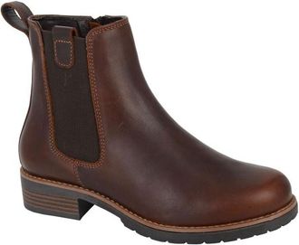 Woodland Leather Womens Ankle Boots - Brown - Size UK 6