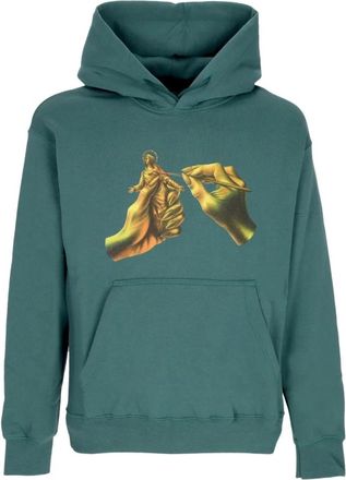 PROPAGANDA Groene Hoodie Mannen Stijl - Heren - Hoodies - Groen - XL - Katoen - Hoodies & sweatvesten