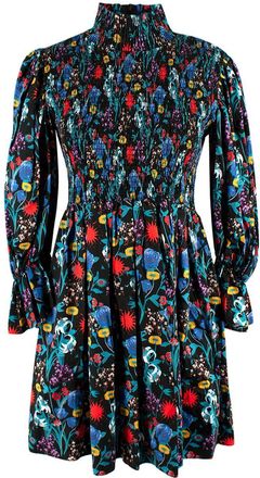 Borgo De Nor Catri Shirred Mini Dress Size XS