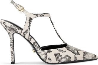 Carvela Womens Parade Court Heels - Black/White - Size UK 8