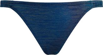 Vilebrequin Slip bikini con applicazione logo - Verde